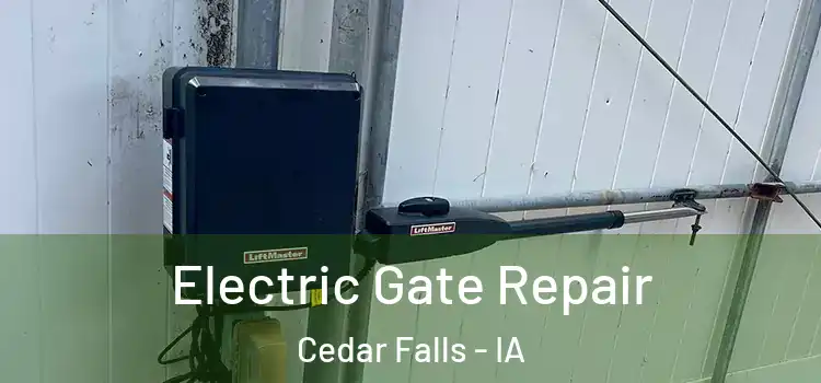 Electric Gate Repair Cedar Falls - IA