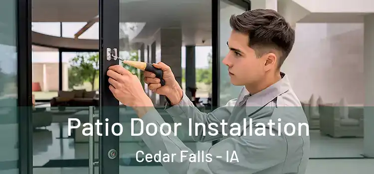Patio Door Installation Cedar Falls - IA