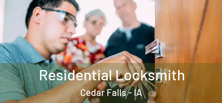 Residential Locksmith Cedar Falls - IA