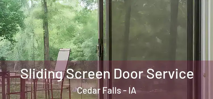 Sliding Screen Door Service Cedar Falls - IA